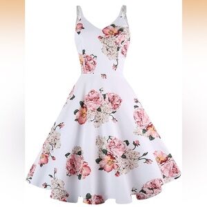 Floral Sleeveless Dress